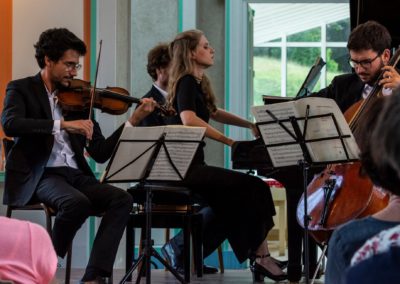 25 juillet 2019 : Trio n°5 de Beethoven, Festival Les Fieffés Musiciens. Photo : Michel Pasquette