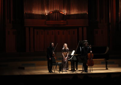 Concert du Trio Ernest au palais des Bozar, Bruxelles