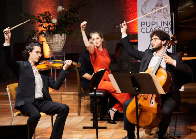 24 juillet 2021 : Trio Ernest au Festival Puplinge. https://puplinge-classique.ch/  .Photo : Kaupo Kikkas